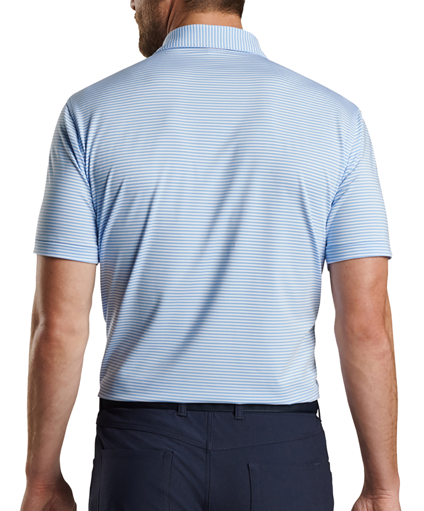 Primary image St. Jude Striped Peter Millar Performance Polo Shirt